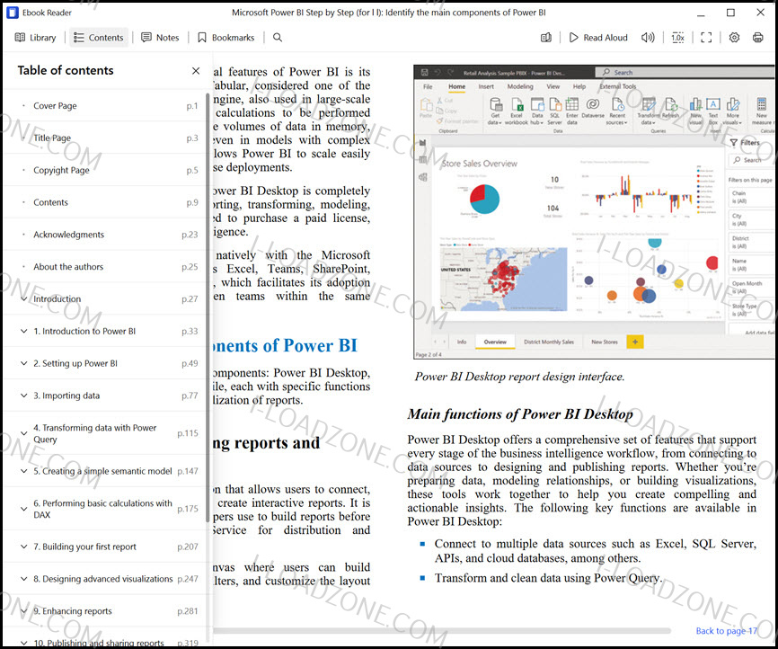 หนังสือ eBook Microsoft Power BI Step by Step โปรแกรม