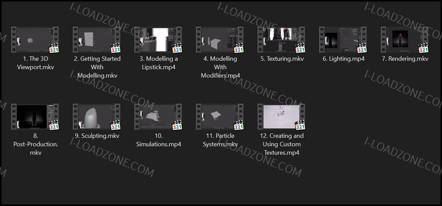 คอร์ส Visual Education – Blender 3D Basics โปรแกรม