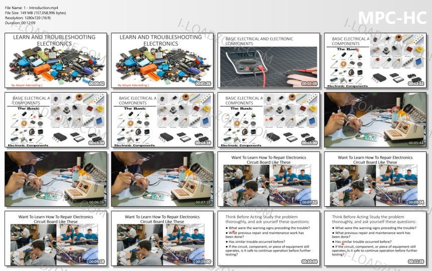 Learn to Repair & Troubleshoot Electronics Device โปรแกรม