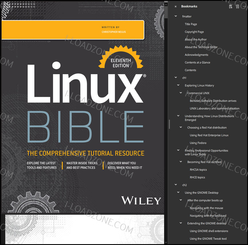 Linux Bible, 11th Edition (PDF) โปรแกรม