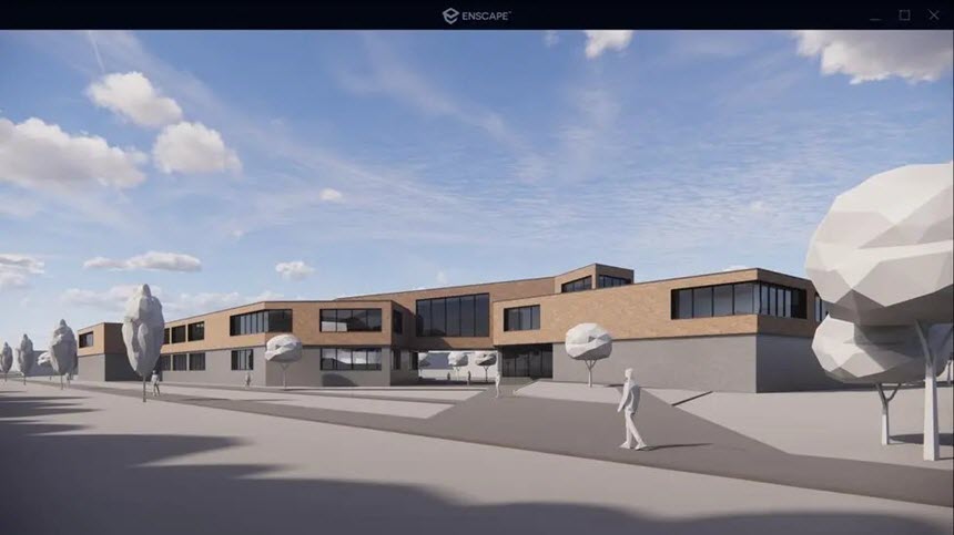 Chaos Enscape 4 + Offline Assets For SketchUp 2026 ล่าสุด ปลั๊กอิน Render 3D โปรแกรม