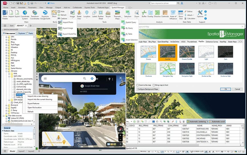 Spatial Manager for AutoCAD Professional 9 ล่าสุด ปลั๊กอินเสริมสำหรับโปรแกรม AutoCAD โปรแกรม