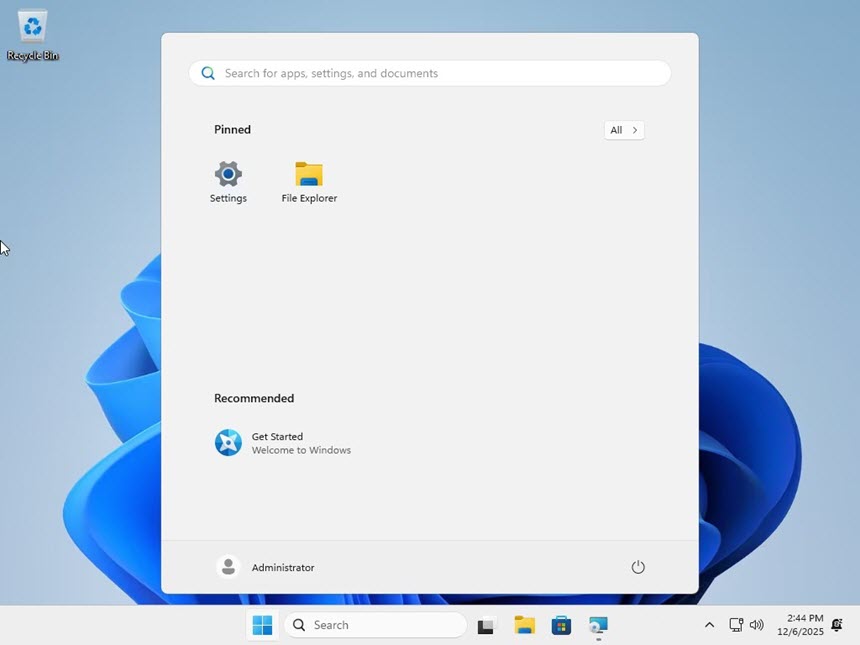 tiny11 Core 26H1 .1340 Preactivated (Preview) วินโดว์ 11 รุ่นเบา ไม่หนักเครื่อง โปรแกรม