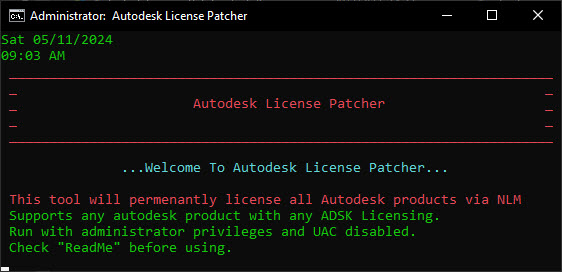 Autodesk License Patcher Universal for Autodesk 2021-2024 ตัว Activate Autodesk 2021-2024 โปรแกรม
