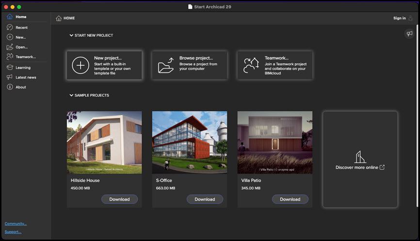 GRAPHISOFT Archicad 29 ล่าสุด for Mac (Intel) โปรแกรมออกแบบอาคาร 3D สำหรับ Mac