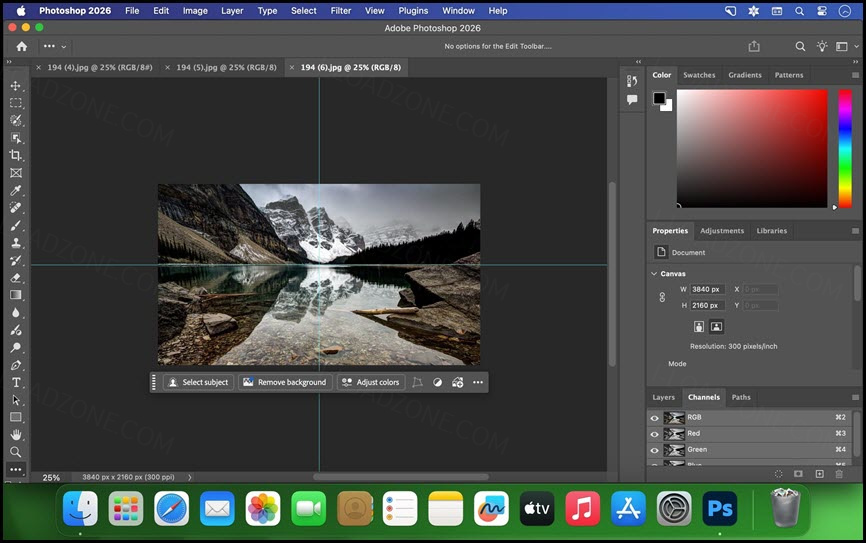 Adobe Photoshop 2026 ล่าสุด macOS + VDO สอนติดตั้ง โปรแกรมแต่งรูประดับโปร