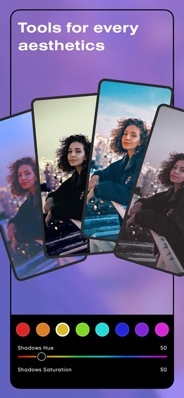 Polarr: Photo Filters & Editor Pro APK เวอร์ชั่นล่าสุด แอปแต่งรูป ใช้ง่าย ฟิลเตอร์สวย โปรแกรม