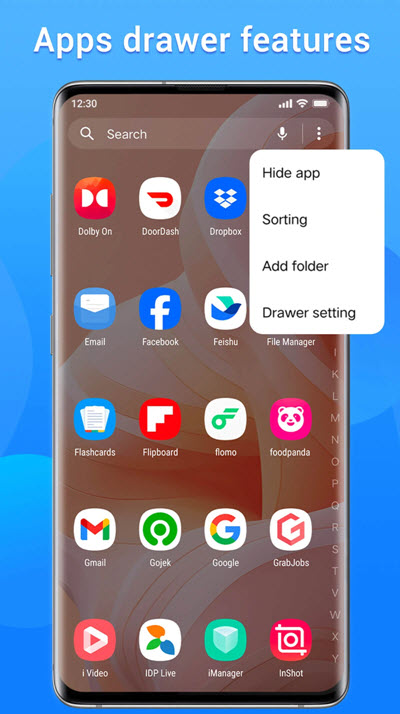 Super S10 Launcher Galaxy S10 Prime 5.7 APK แอป Launcher สไตล์ Galaxy S10 เปลี่ยนหน้าจอให้สวยลื่น โปรแกรม