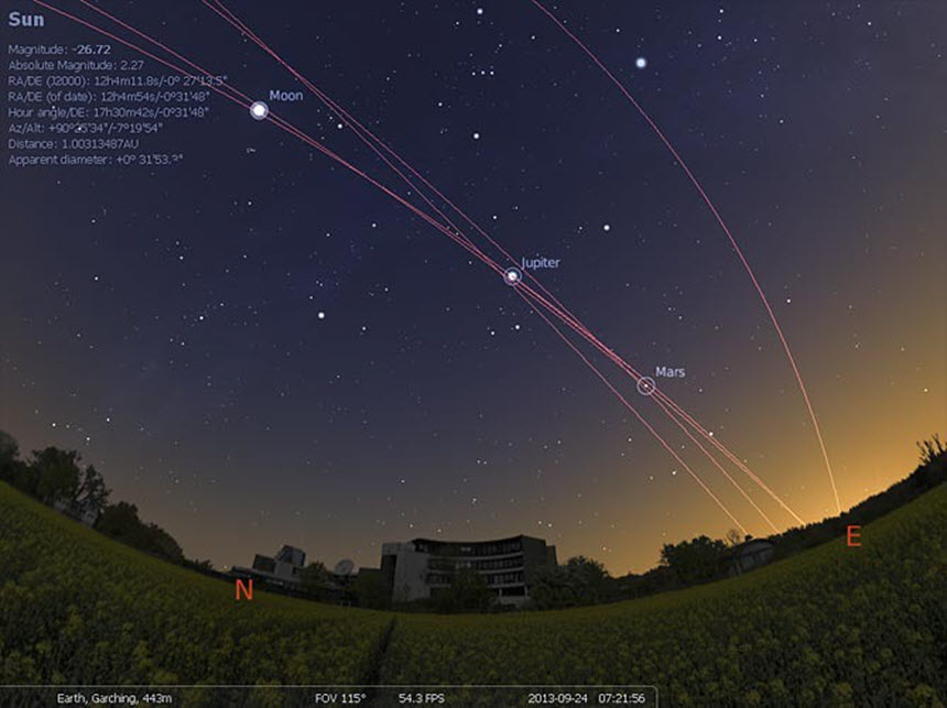 Stellarium 26.2 โปรแกรมดูดาวจำลองท้องฟ้าเสมือนจริง