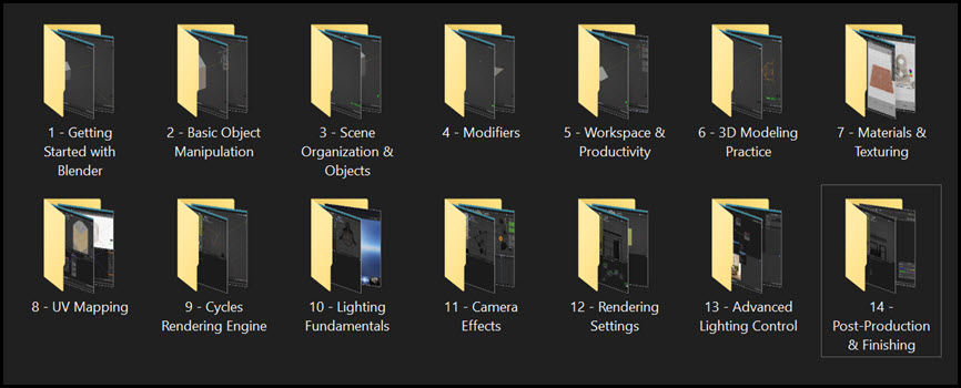 คอร์ส Blender 3D for Beginners – Complete Modeling & Rendering โปรแกรม