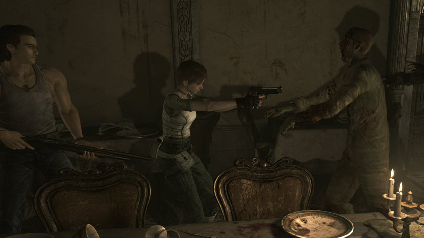 Resident Evil 0 HD Remaster + 6 DLC pack ไฟล์เดียวจบ โปรแกรม