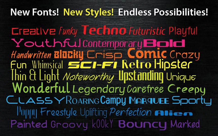 Summitsoft FontPack Pro Master Collection 2025 ชุดรวมฟอนต์สำหรับออกแบบกราฟิก โปรแกรม