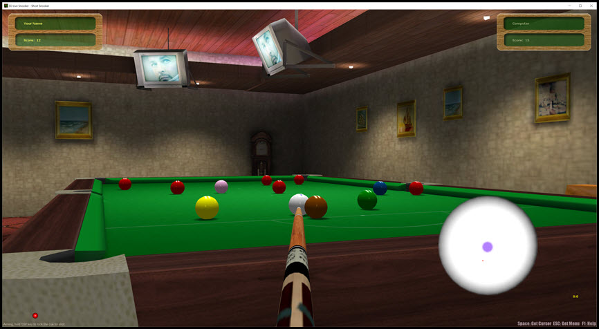 3D Live Snooker เกมแทงสนุกเกอร์ 3 มิติ ไฟล์เล็ก แตกไฟล์เล่นได้เลย โปรแกรม