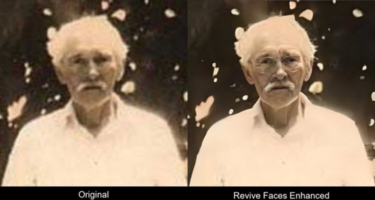 Revive Faces 2 ล่าสุด โปรแกรมฟื้นคืนรายละเอียดใบหน้าด้วย AI อัจฉริยะ