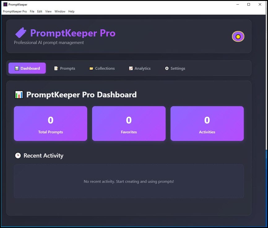 PromptKeeper Pro โปรแกรมจัดการ AI Prompt ล่าสุด