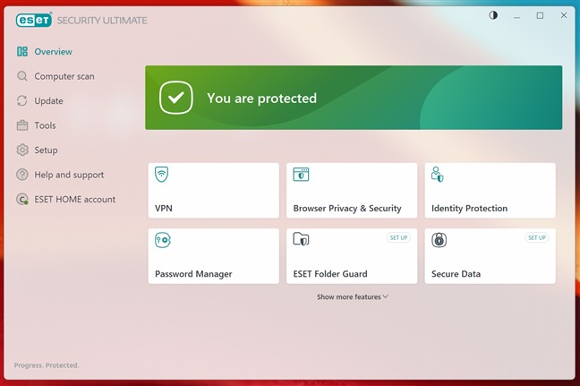 ESET Security Ultimate 19 โปรแกรมป้องกันภัยไซเบอร์ล่าสุด