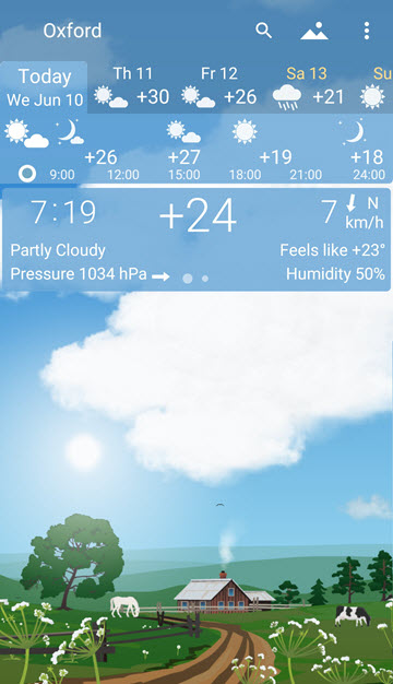 YoWindow Weather APK (Android) ฟรี ล่าสุด โปรแกรม