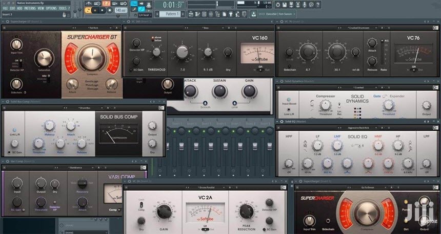 Native Instruments KOMPLETE FX Bundle 2026.1 ชุดปลั๊กอินเอฟเฟกต์มิกซ์เสียงระดับมืออาชีพ โปรแกรม