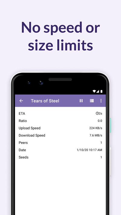BitTorrent Pro APK เวอร์ชั่นล่าสุด แอปดาวน์โหลดทอร์เรนต์ ไม่มีโฆษณา โปรแกรม