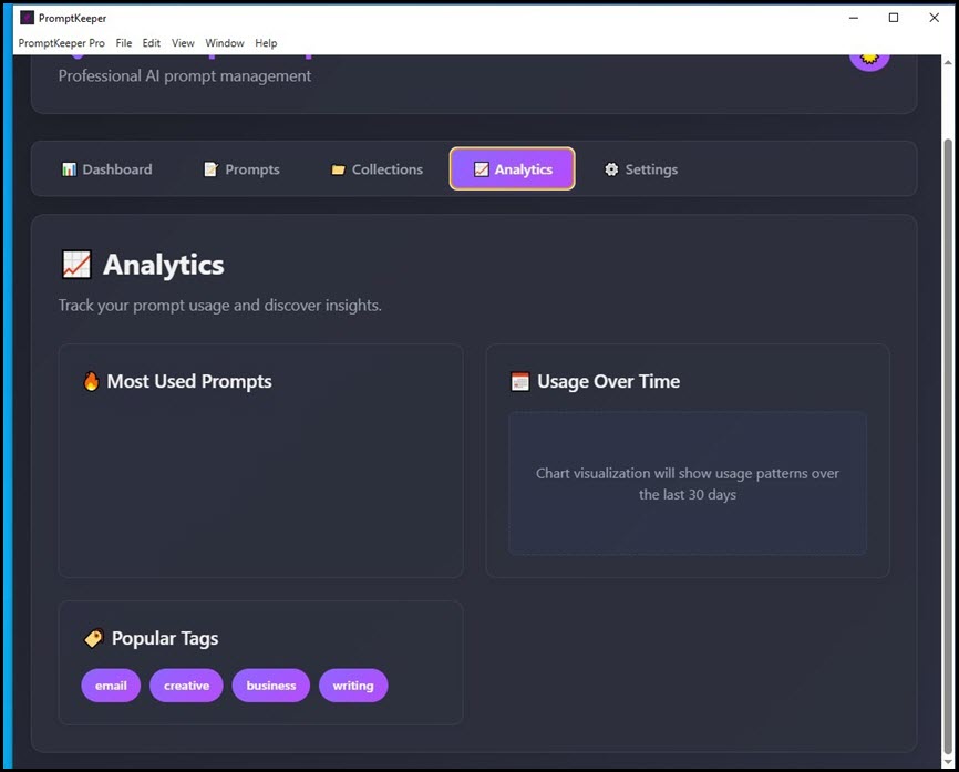 PromptKeeper Pro โปรแกรมจัดการ AI Prompt ล่าสุด