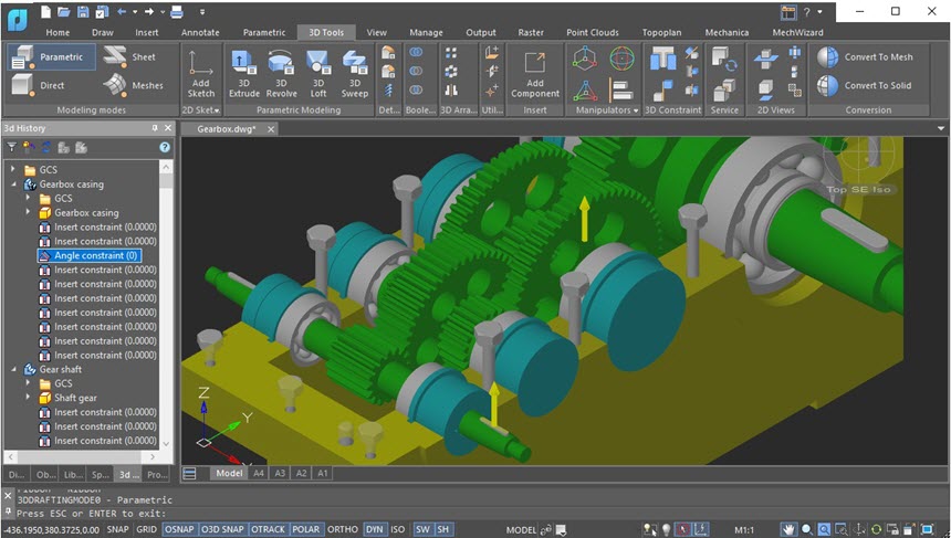 NanoCAD 26 ล่าสุด (x64) โปรแกรมเขียนแบบ CAD 2D/3D และออกแบบวิศวกรรมสถาปัตย์ครบวงจร