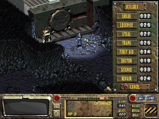 Fallout 1 (1997) [647MB][MediaFire] ไฟล์เดียวจบ เกมสวมบทบาทหลังวันสิ้นโลก โปรแกรม