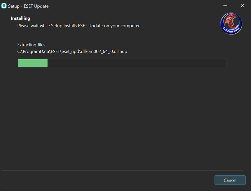 ESET NupDown Tool ล่าสุด ตัวติดตั้งอัพเดท ESET โปรแกรม
