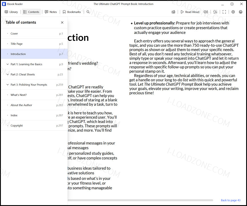 [หนังสือ eBook] The Ultimate ChatGPT Prompt Book: 750+ Expert Prompts to Boost Productivity, Unlock Creative Potential, and Simplify Tasks โปรแกรม