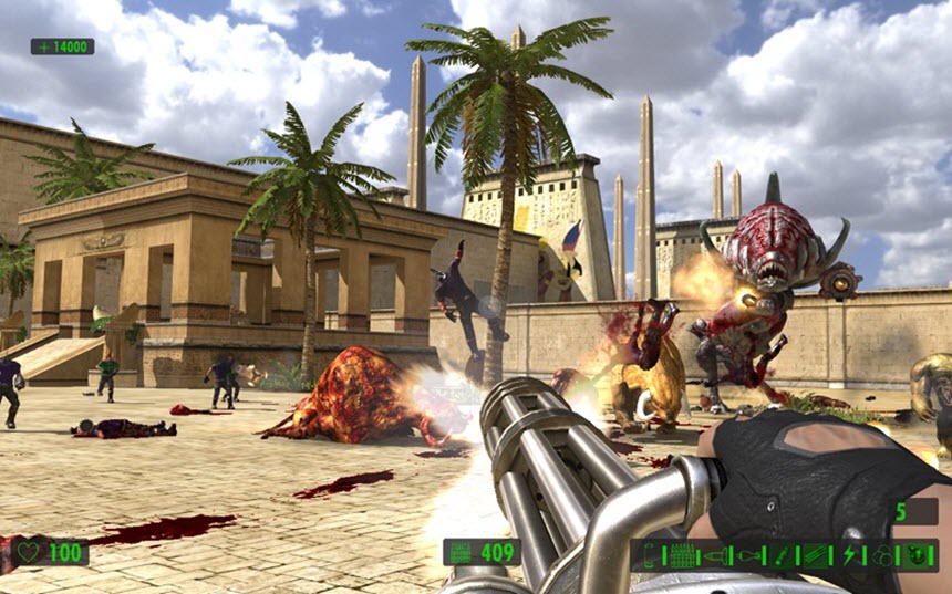 Serious Sam HD The First & Second Encounter + All DLCs [2.11GB][MediaFire] เกมยิงเอเลี่ยนสุดบ้าระห่ำระดับตำนานสาดกระสุนไม่ยั้ง โปรแกรม