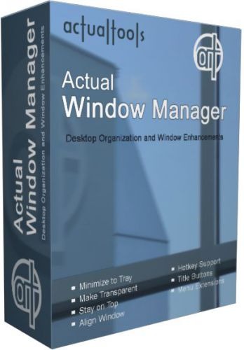Actual Window Manager 8.15.4 โปรแกรมแบ่งหน้าจอและควบคุมหน้าต่างอัจฉริยะ