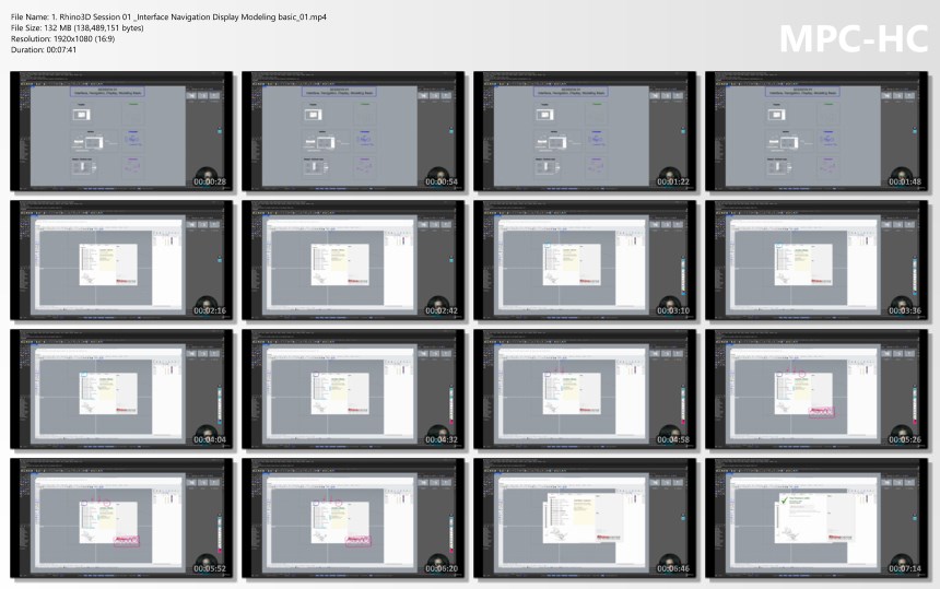 Rhino 3D Masterclass: Go from Beginner to Professional โปรแกรม