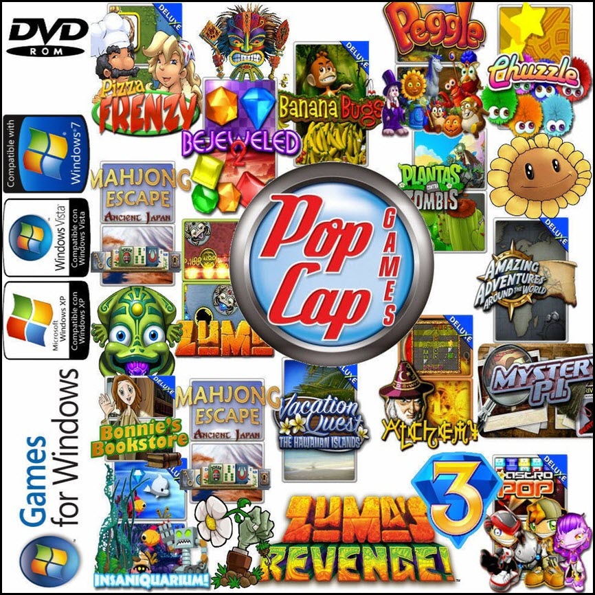 Popcap Game Collection (2010) [697MB][MediaFire] ไฟล์เดียวจบ รวมเกมยอดฮิตบน PC โปรแกรม