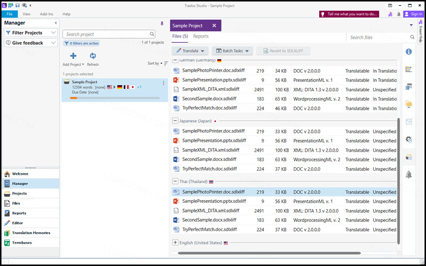 Trados Studio 2026 ล่าสุด Professional 19 โปรแกรมช่วยแปลภาษา แปลไวและแม่นยำด้วยพลัง AI