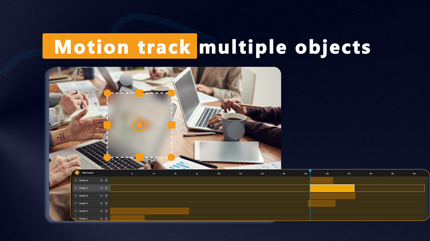 Nero AI Motion Tracker 1 ล่าสุด โปรแกรมติดตามวัตถุและเซนเซอร์หน้าอัจฉริยะด้วย AI สำหรับวิดีโอ
