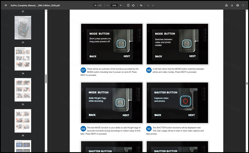 GoPro Complete Manual – 28th Edition 2026 (PDF) โปรแกรม