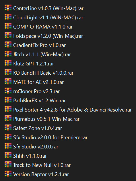 AEscripts & Plugins Bundle 1 July 2026 รวมปลั๊กอินและสคริปต์ After Effects ตัวท็อปอัปเดตล่าสุด โปรแกรม