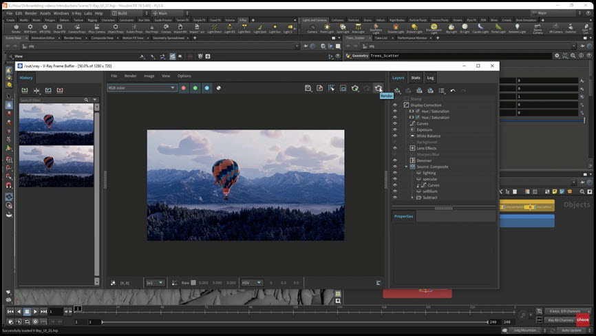 V-Ray 7 ล่าสุด for Houdini (x64) ปลั๊กอินเรนเดอร์ 3 มิติประสิทธิภาพสูงสำหรับงาน VFX และแอนิเมชัน โปรแกรม