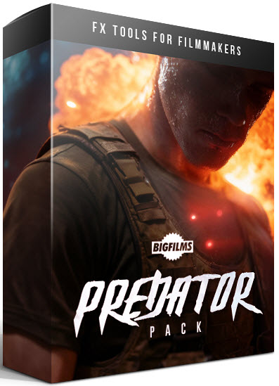 BigFilms – PREDATOR Pack [95.7GB][Google Drive] ชุดเอฟเฟกต์ VFX นักล่าไซไฟ ระดับฮอลลีวูด