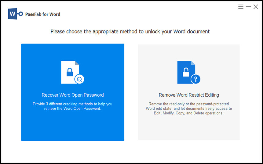 PassFab for Word 8 ล่าสุด โปรแกรมกู้คืนรหัสผ่านเอกสาร Word ที่รวดเร็วและแม่นยำ
