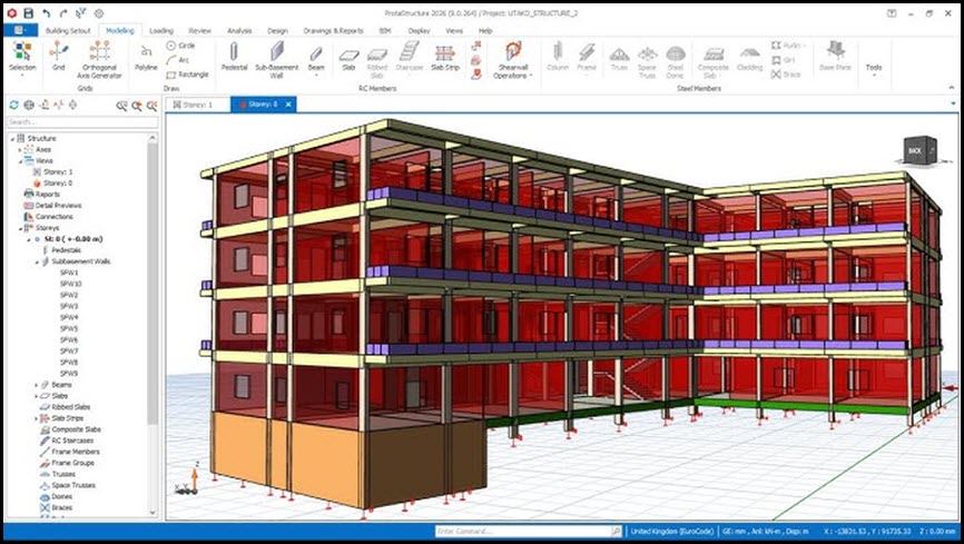 ProtaStructure Suite Enterprise 2026 ล่าสุด โปรแกรมออกแบบโครงสร้างและ BIM ครบวงจร