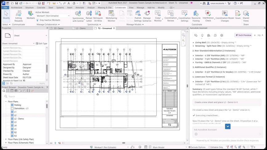 Autodesk Revit 2027.1 โปรแกรมออกแบบอาคารระบบ BIM อัจฉริยะ