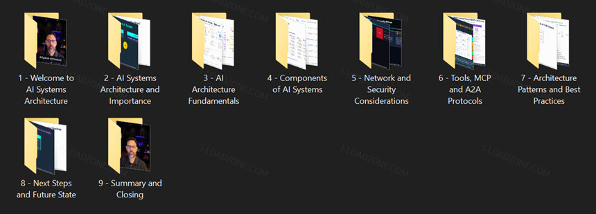 Master AI System Architecture: RAG, MCP, A2A, Agents, etc โปรแกรม