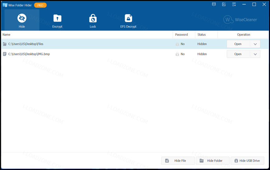Wise Folder Hider Pro 5 ล่าสุด โปรแกรมซ่อนไฟล์และล็อกโฟลเดอร์ส่วนบุคคลประสิทธิภาพสูง