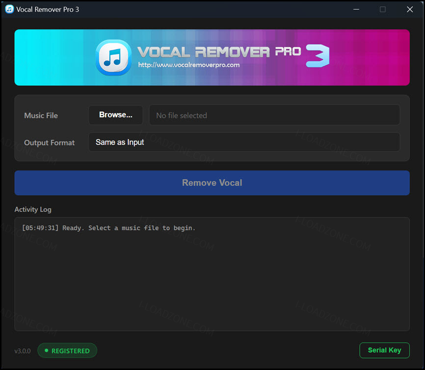 Vocal Remover Pro 3 ล่าสุด โปรแกรมตัดเสียงร้องทำเพลงคาราโอเกะด้วย AI