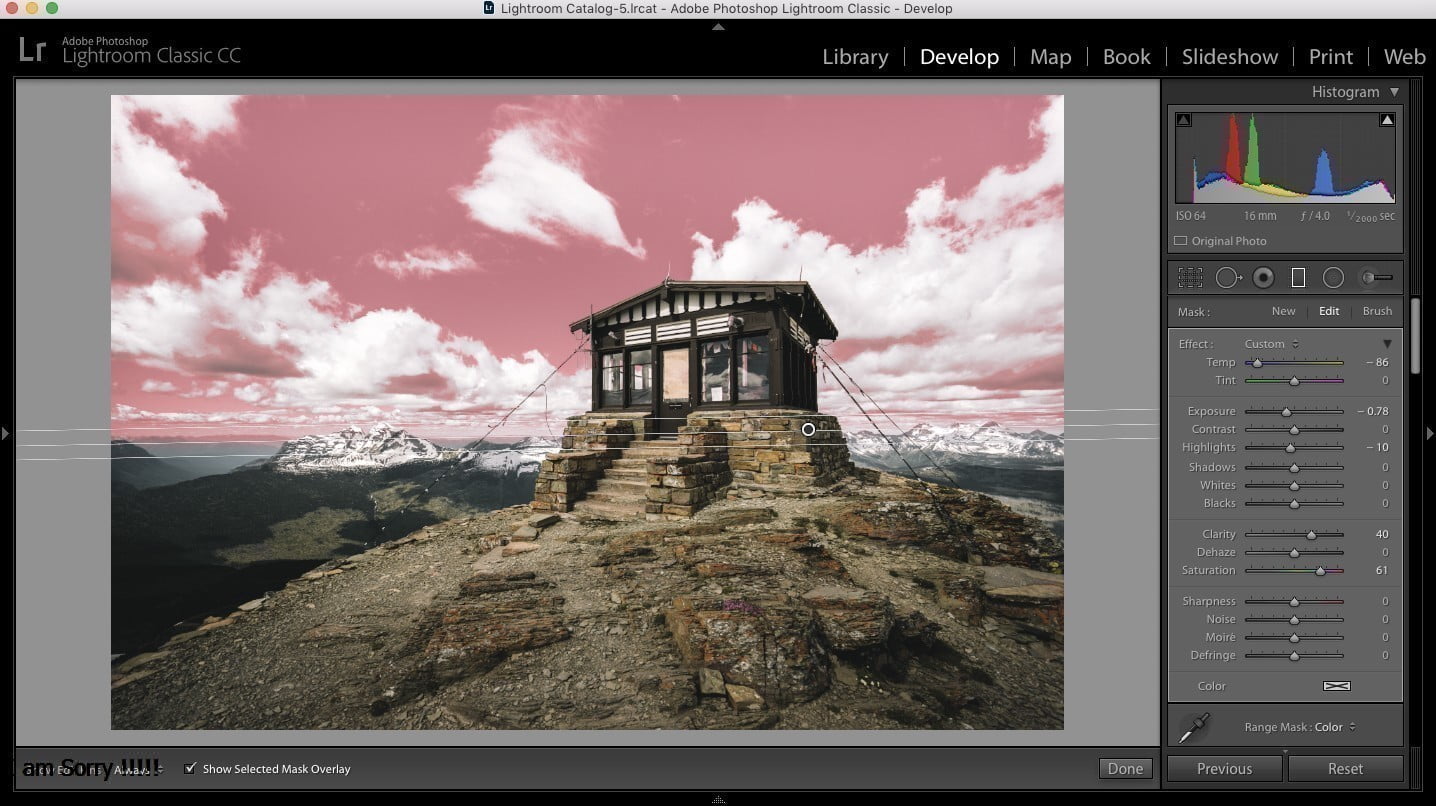 Adobe Photoshop Lightroom Classic 2018 (64Bit) โปรแกรมแต่งรูป
