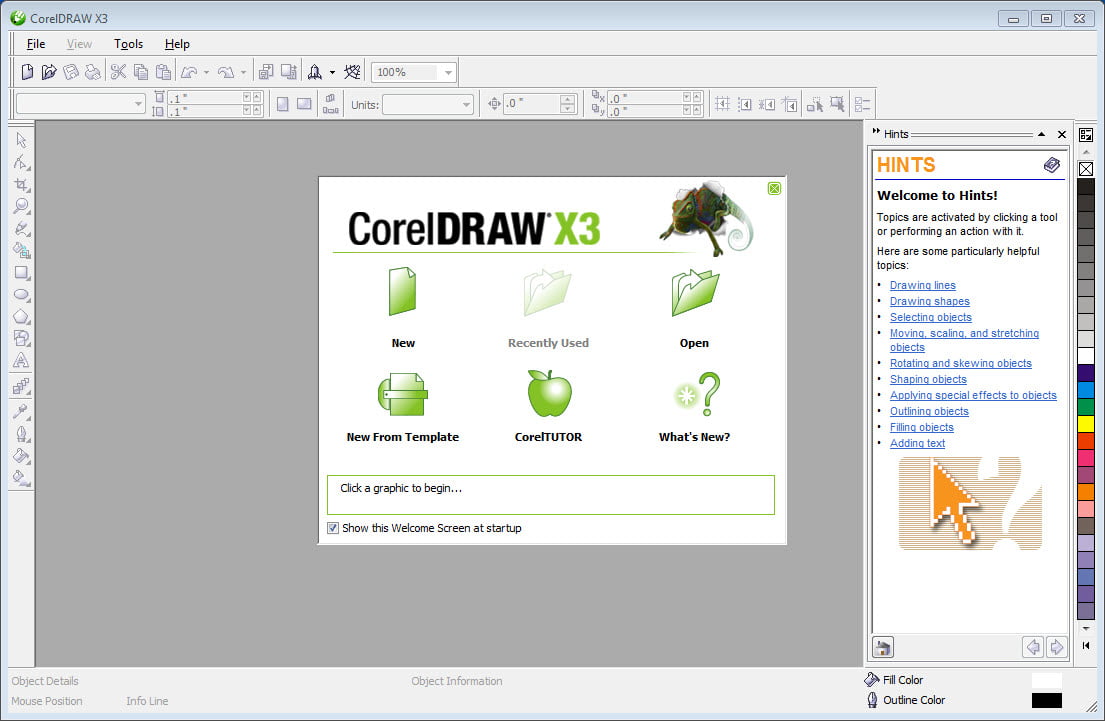CorelDRAW Graphics Suite X3 (32Bit/64Bit) Full โปรแกรม ออกแบบภาพกราฟิก ฟรี