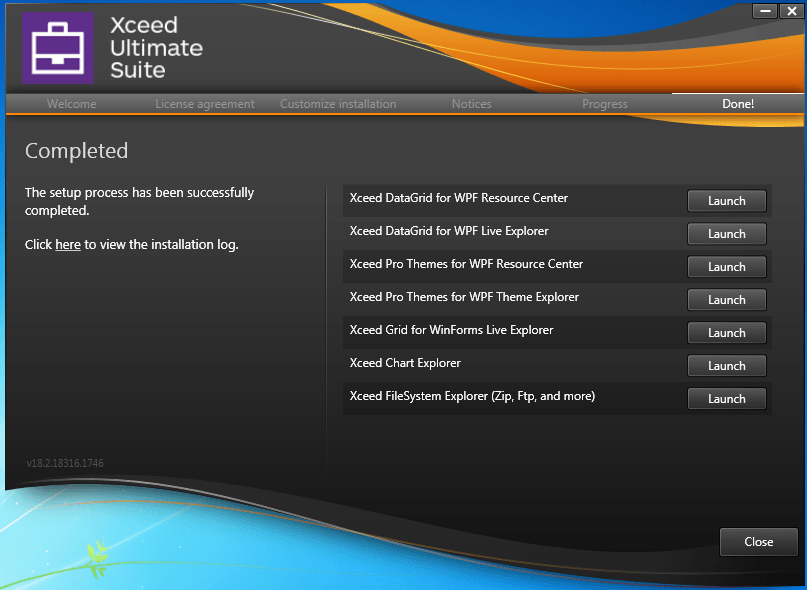 Xceed Ultimate Suite 2018 ล่าสุด ซอฟต์แวร์สำหรับนักพัฒนา ฟรี โปรแกรม