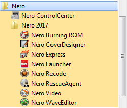 Nero 2017 ล่าสุด Platinum พร้อม Content Pack โปรแกรมไรท์แผ่น CD/DVD ฟรี