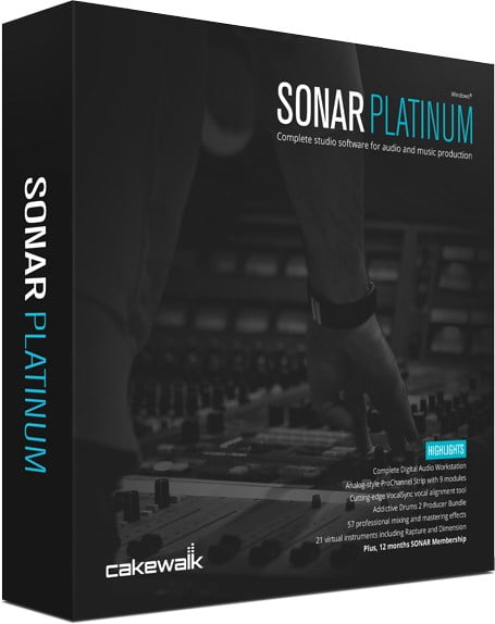 SONAR Platinum v23.10.0.14 พร้อม Content โปรแกรมปรับแต่งเสียง