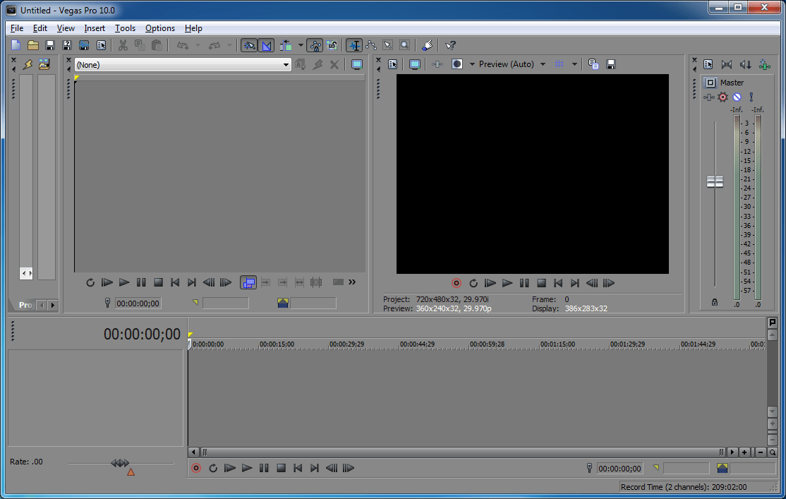 Sony Vegas Pro 10.0e Full พร้อมวิธีติดตั้ง โปรแกรม ตัดต่อวิดีโอ ฟรี